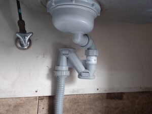 千葉キッチン取付け隊　排水トラップの交換　施工後 
